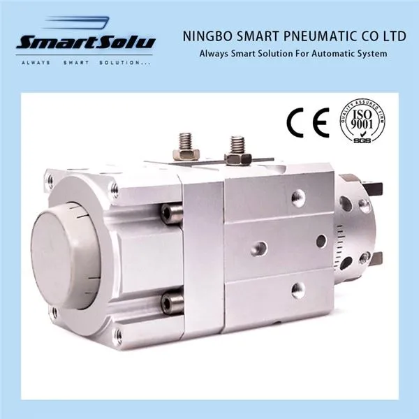 स्टेनलेस स्टील सिंगल एक्टिंग न्यूमेटिक ग्रिपर